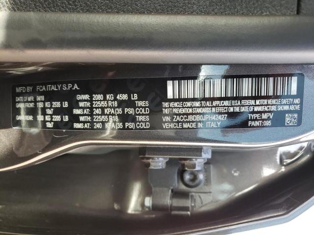 2018 JEEP RENEGADE L ZACCJBDB0JPH42427