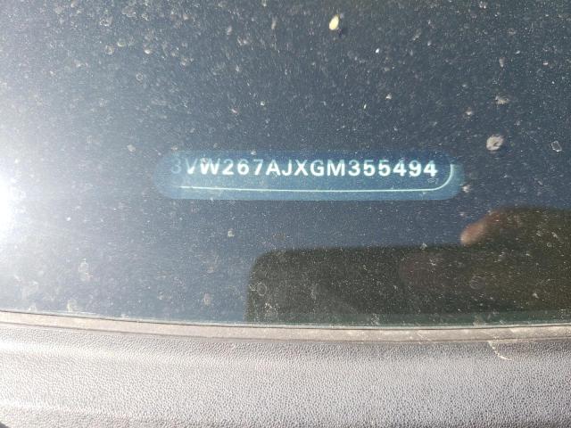 2016 VOLKSWAGEN JETTA S 3VW267AJXGM355494