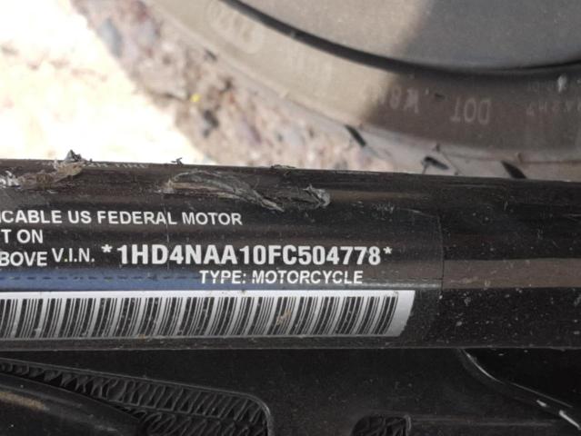 2015 HARLEY-DAVIDSON XG500 1HD4NAA10FC504778