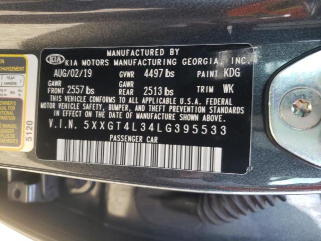 5XXGT4L34LG395533 Kia Optima Lx 2020. Фото: 9