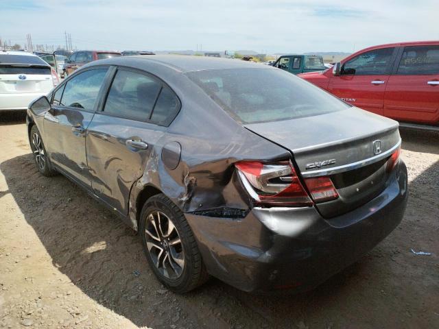 19XFB2F85FE100740 Honda Civic Ex 2015. Фото: 2