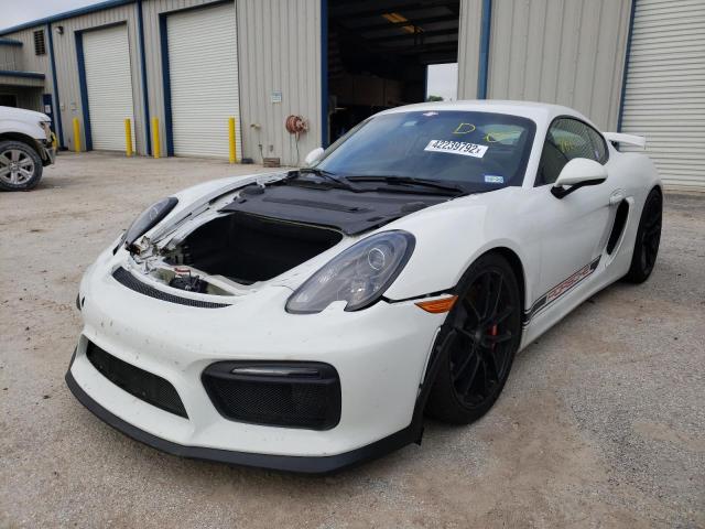 2016 PORSCHE CAYMAN GT4 WP0AC2A80GK192529