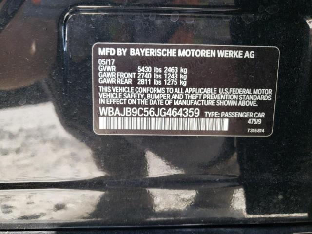 2018 BMW M550XI WBAJB9C56JG464359