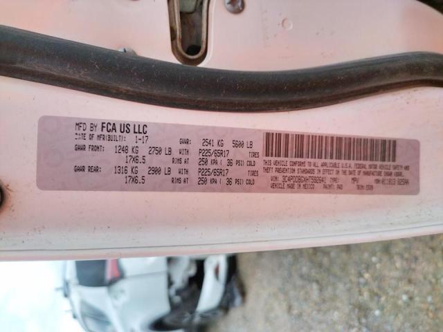 3C4PDDBGXHT592641 Dodge Journey Sxt