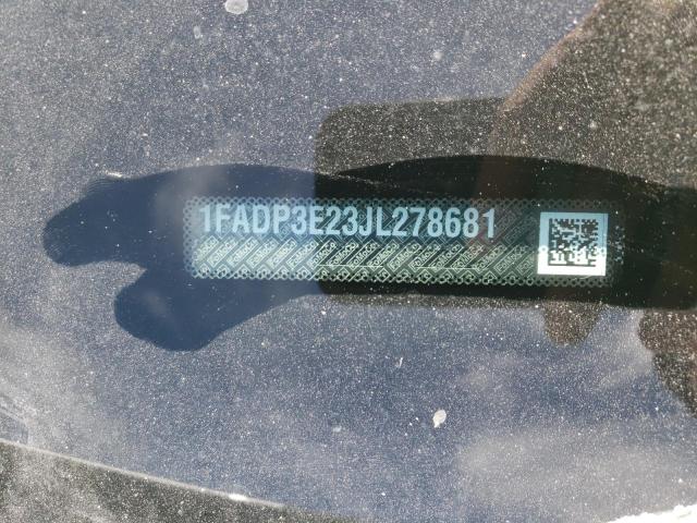 2018 FORD FOCUS S 1FADP3E23JL278681