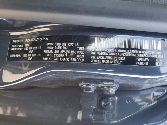 2020 JEEP RENEGADE L ZACNJABB2LPL10802