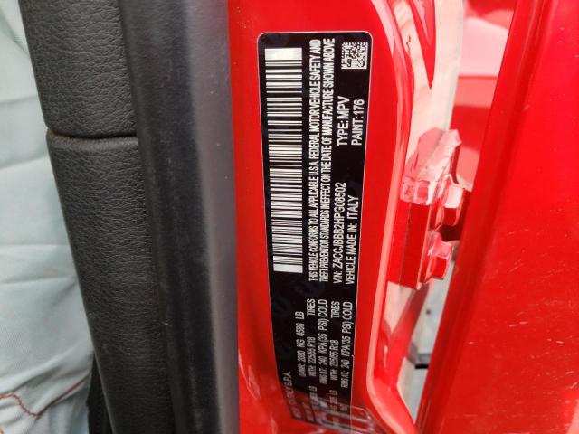 2017 JEEP RENEGADE L ZACCJBBB2HPG08502