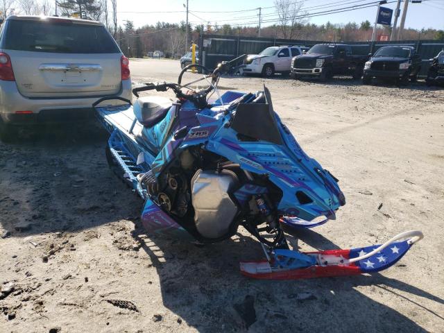 Salvage cars for sale from Copart Candia, NH: 2020 Polaris 800 RMK