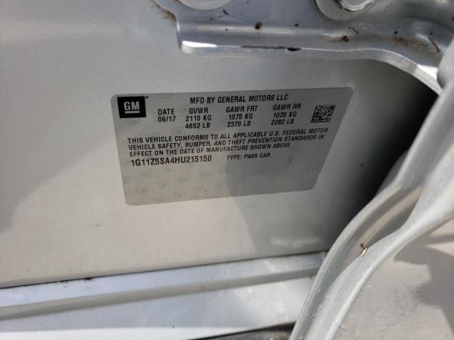 2017 CHEVROLET IMPALA LS 1G11Z5SA4HU215150