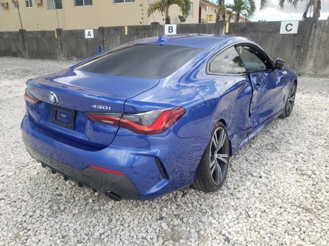 2021 BMW 430I WBA53AP09MCF83133