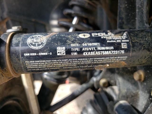 2021 POLARIS ATV 4XASEA575MA723176