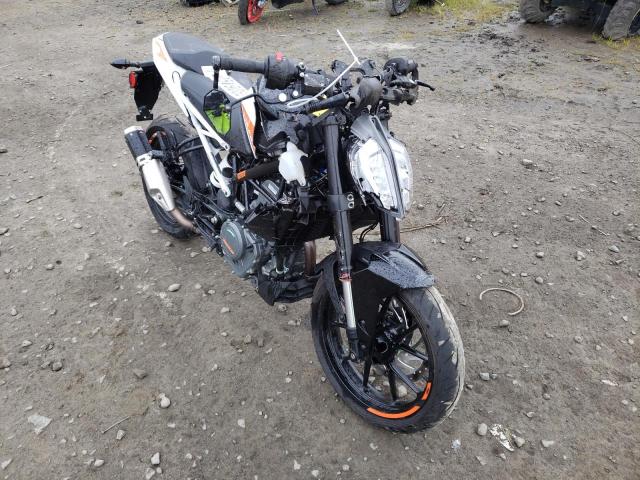 Salvage cars for sale from Copart Eugene, OR: 2021 KTM 390 Duke