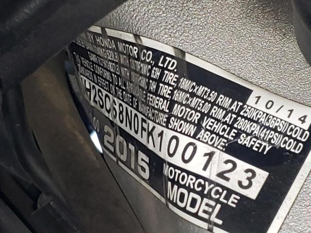 2015 HONDA GL1800 ABS JH2SC68N0FK100123