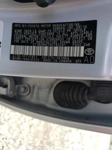 2017 TOYOTA COROLLA L 2T1BURHE7HC763281