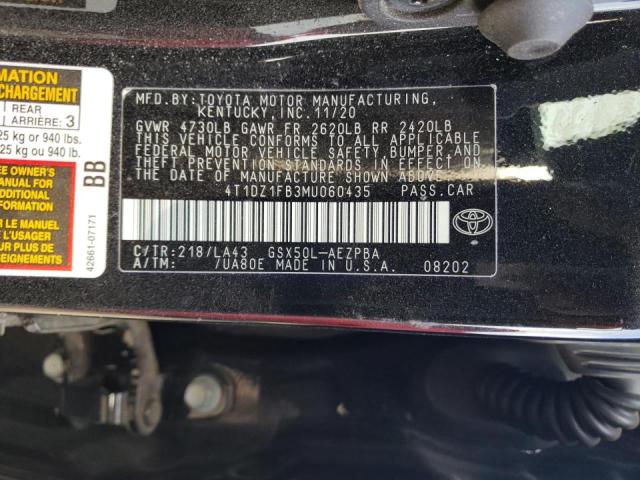 2021 TOYOTA AVALON LIM 4T1DZ1FB3MU060435
