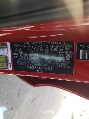 2018 KIA NIRO TOURI KNDCE3LCXJ5155388