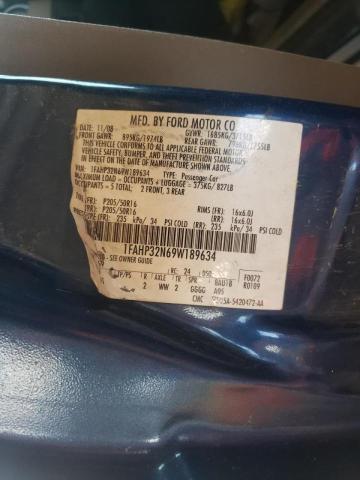 1FAHP32N69W189634 Ford Focus Se 2009. Фото: 9