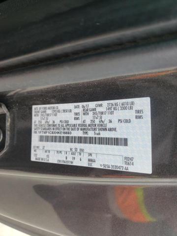 2017 FORD F150 1FTMF1C8XHKE16693