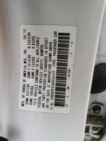 2016 HONDA ACCORD SPO 1HGCR2F52GA032424