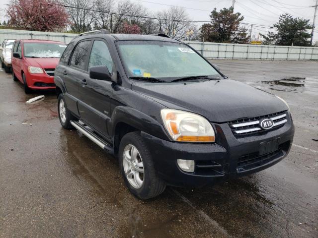 Salvage cars for sale from Copart Moraine, OH: 2007 KIA Sportage E