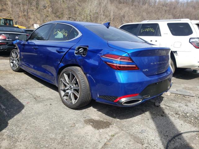 2022 GENESIS G70 BASE KMTG54TE5NU081593
