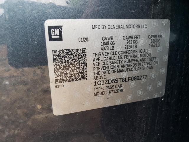 2020 CHEVROLET MALIBU LT 1G1ZD5ST6LF086277