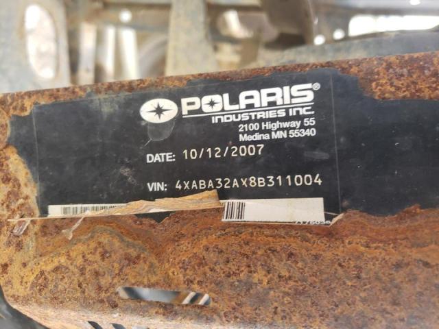 2008 POLARIS TRAIL BLAZ 4XABA32AX8B311004