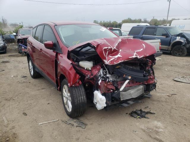 Salvage cars for sale from Copart Baltimore, MD: 2019 Ford Escape SE