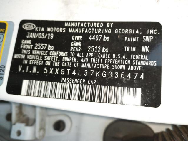 2019 KIA OPTIMA LX 5XXGT4L37KG336474