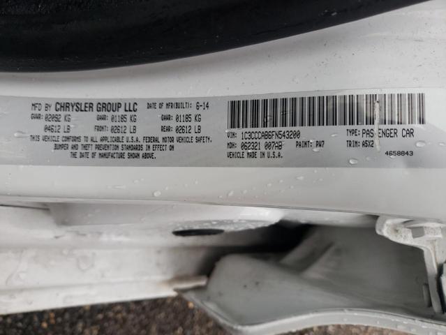 2015 CHRYSLER UK 1C3CCCAB6FN543200