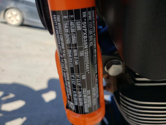 2013 VICTORY MOTORCYCLES JACKPOT 5VPXB36N1D3025461