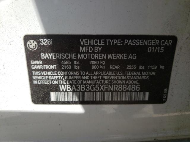 2015 BMW 328 XI WBA3B3G5XFNR88486