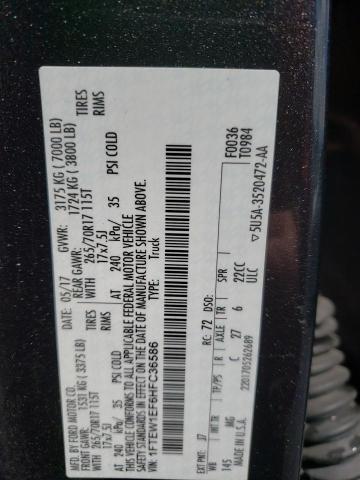 2017 FORD F150 SUPER 1FTEW1EF6HFC36586
