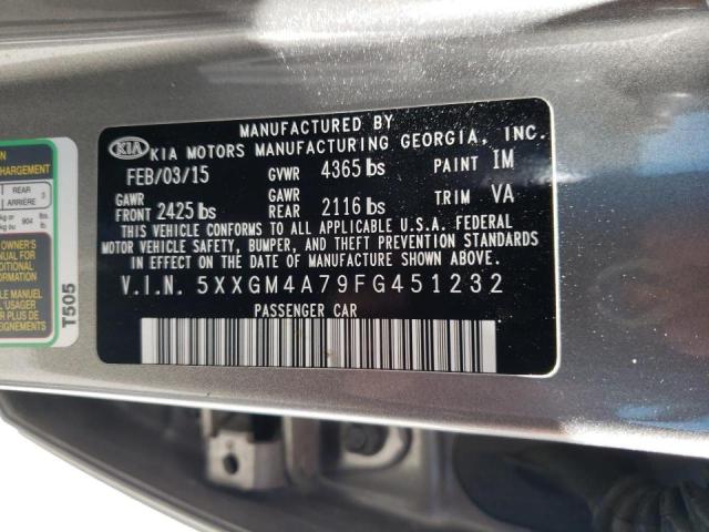 2015 KIA OPTIMA LX 5XXGM4A79FG451232