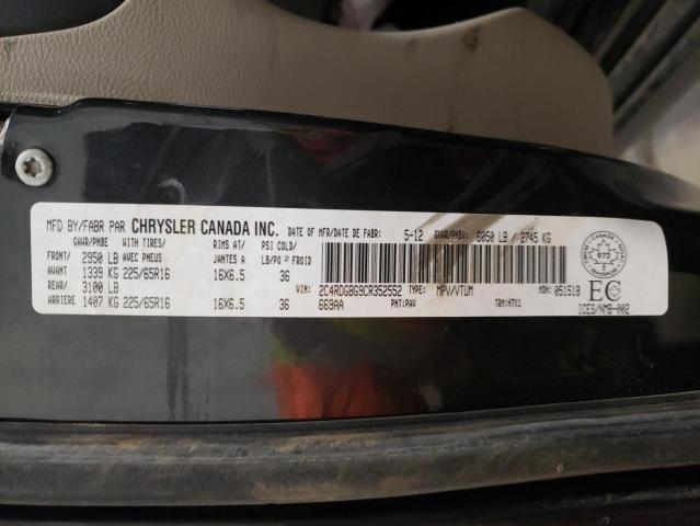 2C4RDGBG9CR352552 Dodge Grand Cara 2012. Фото: 9