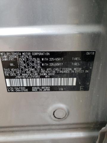 2018 TOYOTA RAV4 LE JTMZFREV5JJ191893