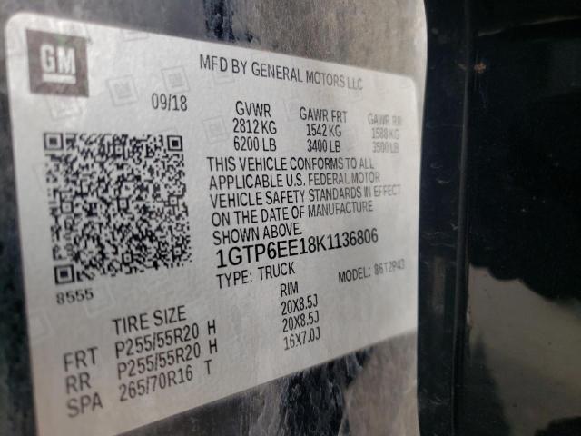 2019 GMC CANYON DEN 1GTP6EE18K1136806
