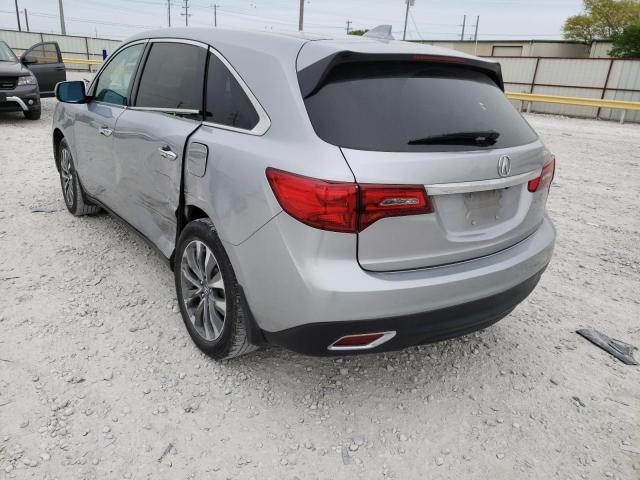 2016 ACURA MDX TECHNO 5FRYD3H44GB015918