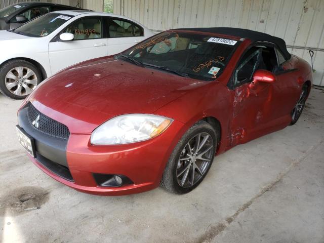 MITSUBISHI ECLIPSE 2011 RED Photo 2