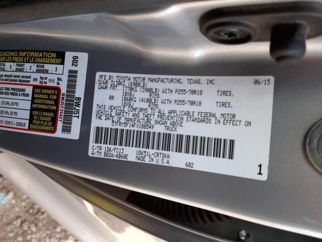 2015 TOYOTA TUNDRA DOU 5TFRY5F14FX188549