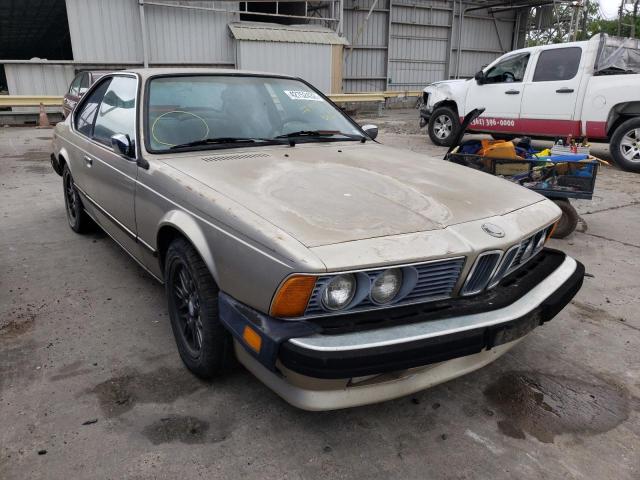 Salvage cars for sale from Copart Corpus Christi, TX: 1985 BMW 635 CSI