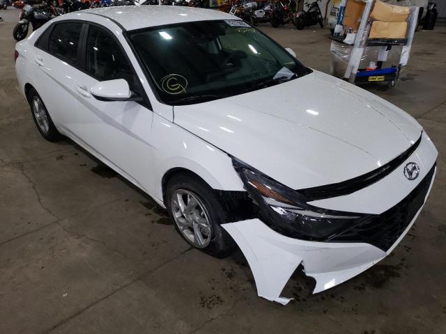 Salvage cars for sale from Copart Woodburn, OR: 2021 Hyundai Elantra SE