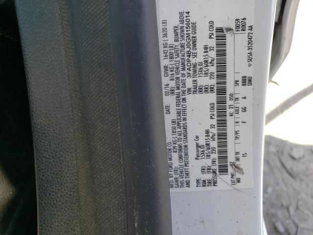 2016 FORD FIESTA SE 3FADP4BJ0GM156014