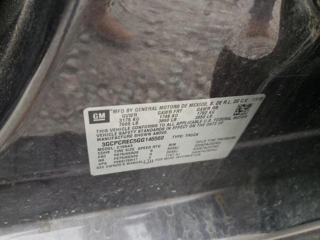 3GCPCREC5GG146560 Chevrolet Silverado 2016. Фото: 9