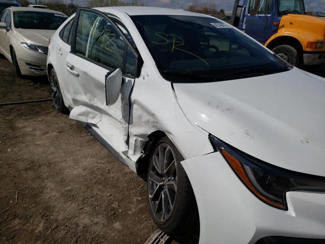 2022 TOYOTA COROLLA SE JTDS4MCE0N3503609