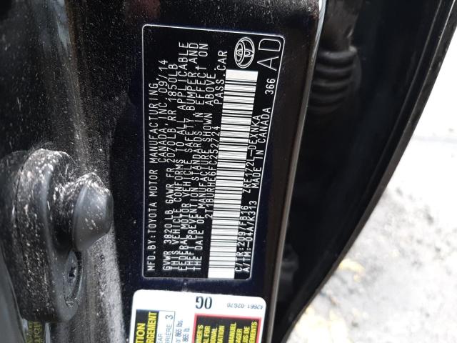 2T1BURHE6FC252724 Toyota Corolla 2015. Фото: 9