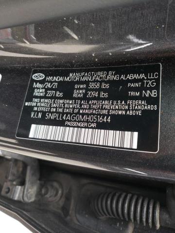 2021 HYUNDAI ELANTRA SE 5NPLL4AG0MH051644
