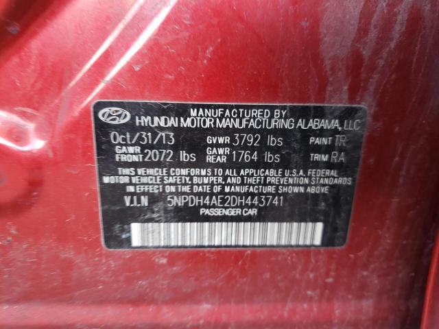 Фото: 5NPDH4AE2DH443741 - 10