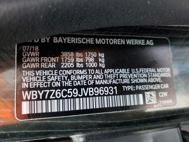 2018 BMW I3 S BEV WBY7Z6C59JVB96931