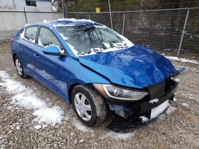 2017 HYUNDAI ELANTRA SE KMHD74LF2HU070880